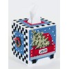 Old Red Truck Tissue Box Cover Plastic Canvas Kit