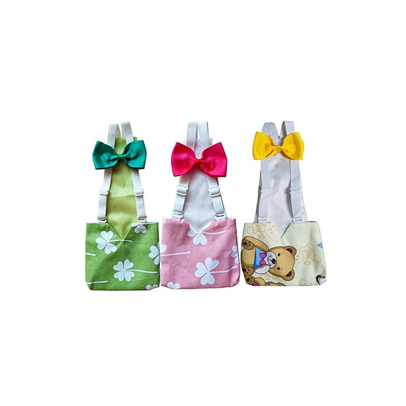 PIEITI 3 Pcs Small Chicken Diapers (S), Duck Diapers for