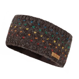 McRon Nadja Women's Lined Headband Model Rainbow Natural Dark Brown 2 91R