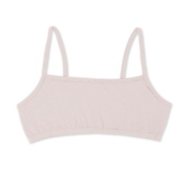 Andrew Scott Girls Cotton Stretch Cropped Cami Training Bra | Pack of 10