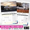 The Calendar King // Beemer e30-2025 Wall Calendar (Full Colour,