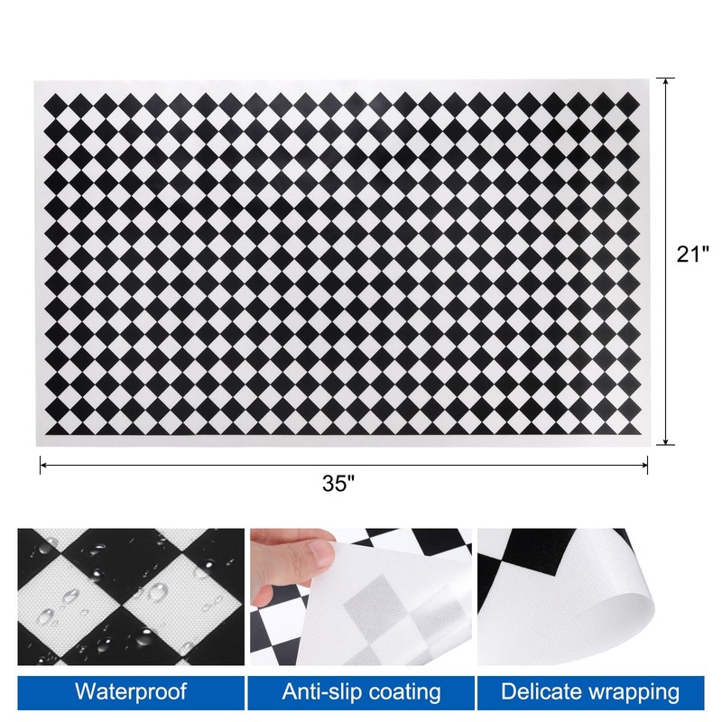 sourcing map Induction Cooktop Protector Mat, 21 x 35-inch Electric