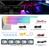 Dreamcolor Acrylic Interior Car LED Strip Light with Wireless APP,