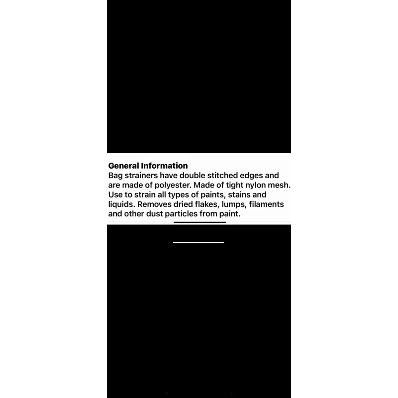Talenco 5 Gallon Paint Strainer Elastic Top. 100 Pack For