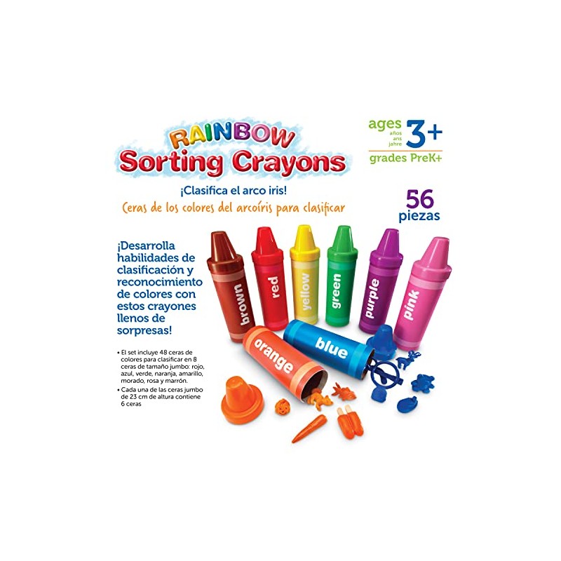 Learning Resources Crayones de clasificación en Varios Colores
