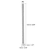 sourcing map M6x100mm Hex Bolts 304 Stainless Steel Hexagon Screw