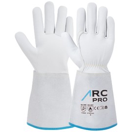 ACE ARC Pro Welder's work glove - Protective leather gloves for welding - EN 388/12477 - 09/L (Pack of 1)