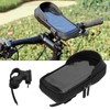 Bike Phone Holder EVA Crush Resistant Sun Visor Adjustable Angle