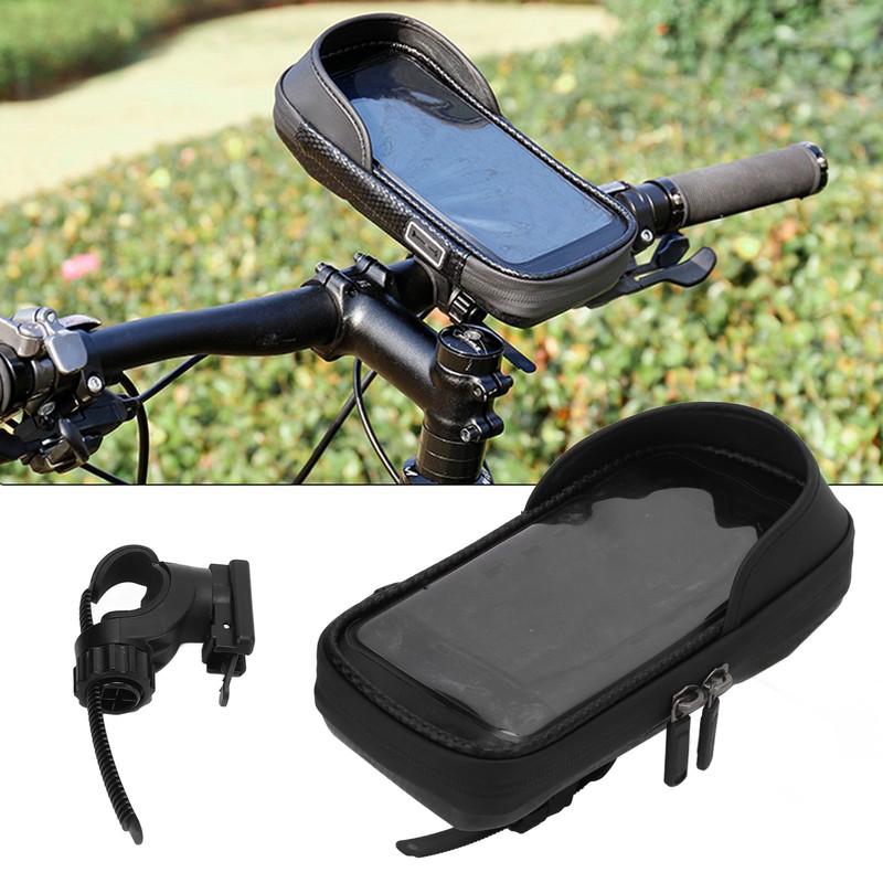 Bike Phone Holder EVA Crush Resistant Sun Visor Adjustable Angle