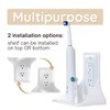 BeraTek Industries The Power Perch - Wall Outlet Shelf Transforms
