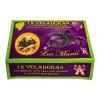 10 Uvas Doceneras Aromáticas 100% Parafina Pura