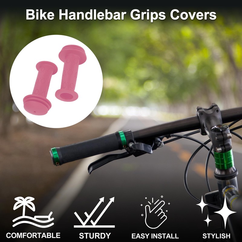 TUCKBOLD Bike Handlebar Grips Covers 95mm Long Lightweight | Bicycle
