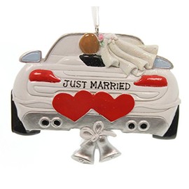 Kurt Adler Wedding Car Ornament #D2226