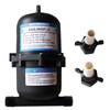Pre-Pressurized Accumulator Tank – 0.75L Volume, 125 PSI, Quiet Operation,