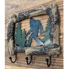 Top Brass Bigfoot Sasquatch Silhouette Wall Mount Key Holder –