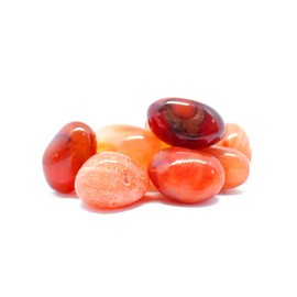 Carnelian Tumbled - Healing Stone - Chakra Stone (20-25mm) (1)