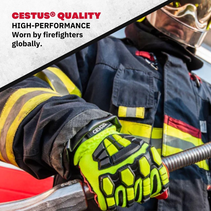 Cestus Deep III Pro, Heavy Duty Extrication Gloves, Level A7