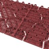 Pure Garden 12-Pack Polypropylene Interlocking Patio Deck Tiles - Weather-Resistant