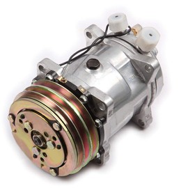 9285C AC Compressor Fit for Jeep CJ7 2.5L 1985-1986 for Jeep Wrangler 2.5L 1987-1990 Air Compressor with Clutch 1520592 1520712