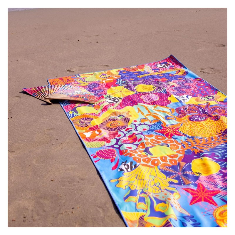 Pylones Microfibre Towel - Body DS Reef One Size