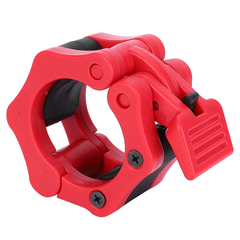2Pcs Plastic Safe Lock Collars Clip Buckle Weightlifting Barbell Dumbbell