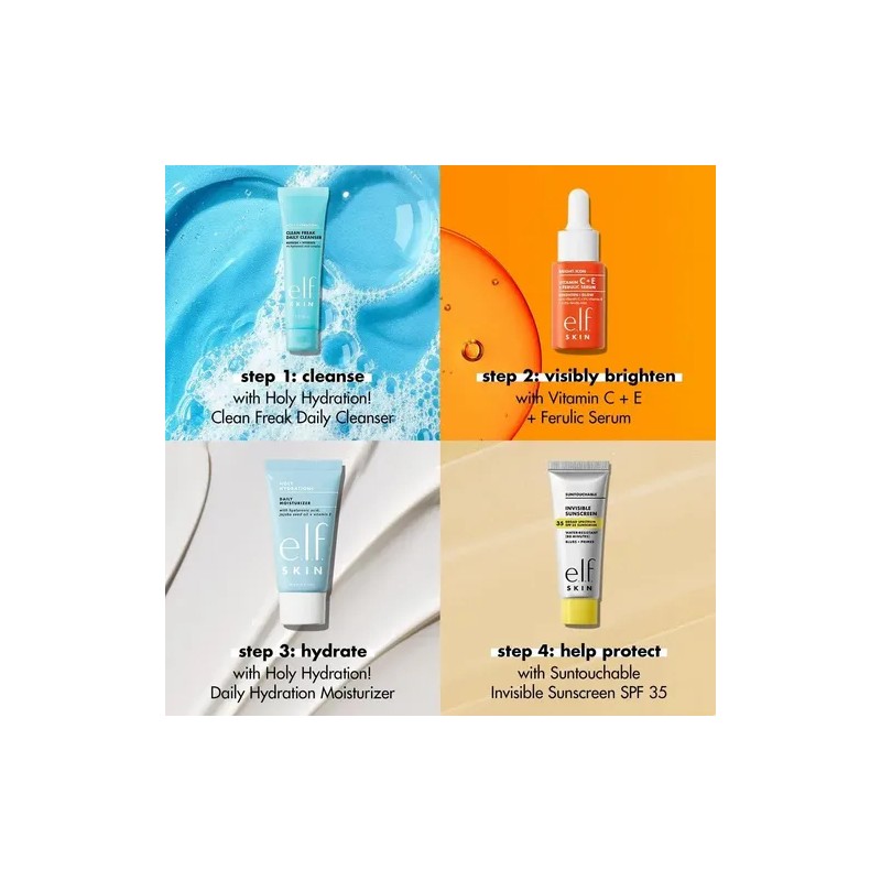Kit De Skincare Elf - 4 Productos