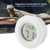 Zerodis Mini Digital LCD Thermometer Hygrometer for Pets Humidity Temperature