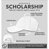 Zephyr Men's Standard Adjustable Scholarship Hat White, One Size