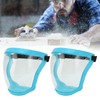 2pcs Protective Face Cover Dustproof Safety Elastic Belt Reusable Face