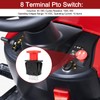 8 Terminals Pto Switch 10 AMP Mower Clutch Switch for