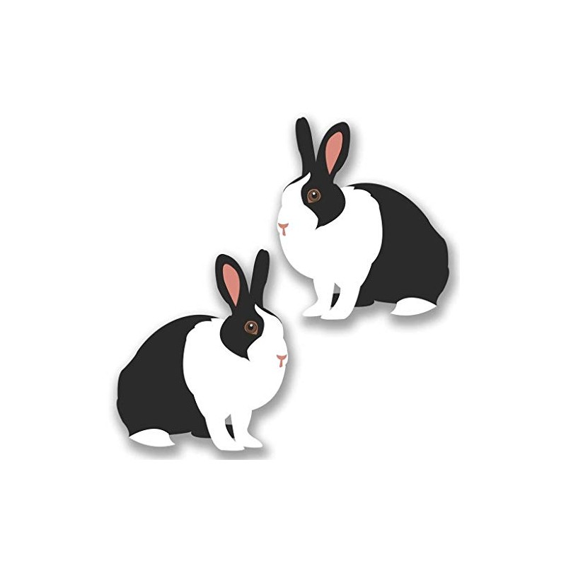 Black & White Rabbit Metal Stainless Steel Bottle Wine Stopper