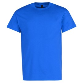Gildan Men's Crew Neck Cotton T Shirt, Large, Antique Royal
