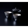 Yamasho Pottery Shigaraki Ware Sumi-iro Futari Tea Pot Sum-3