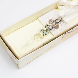 ルビナート ガラスペン インクセット 28/ALF+INK ホワイト#19