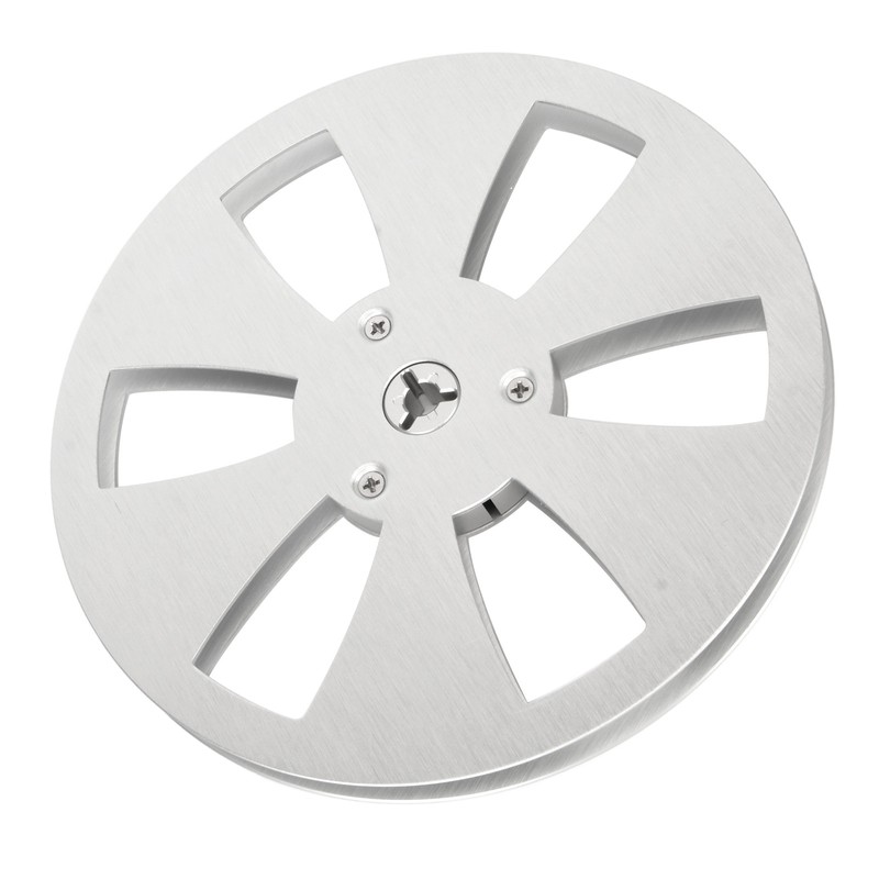 1/4 7 Inch Empty Reel Aluminum Alloy 6 Hole Open