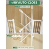 Baby Gate for Stairs, 30'' Tall, 29.5-40.5" Wide Baby Gates