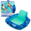Swimways Elite Spring Float Sunseat Pool Lounger, Inflatable Pool Floats