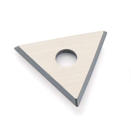 Bahco 449 L-Inch Triple-Edge Triangle Scraper Blade, 1", Silver