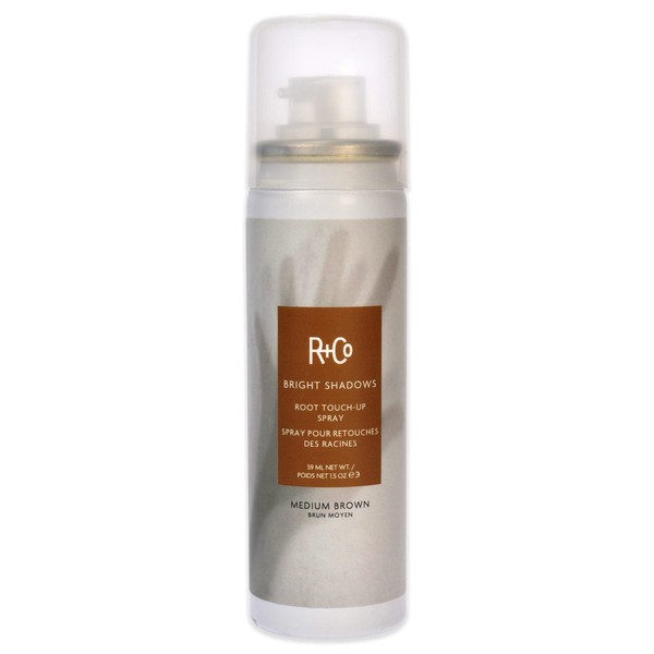 R+Co BRIGHT SHADOWS Root Touch-Up Spray Medium Brown 59 ml