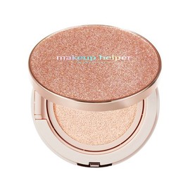 MAKEUPHELPER 메이크업헬퍼 앰플 글로우 쿠션 23g 로즈글리터 Makeup Helper Ampoule Glow Cushion 23g Rose Glitter