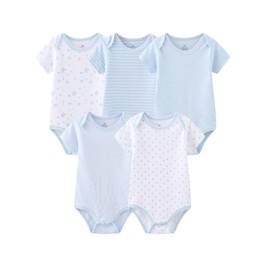 MAMIMAKA Conjunto de regalo para recién nacido, pantalones para bebé niña y niño, 24 piezas, 100% algodón, elementos esenciales y accesorios, Ropa Infantil Layette Sets 04, 0-3 meses
