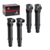 4pcs Ignition Coils For Honda CBR600RR CBR600RA 2003-2023 30700-MEE-641