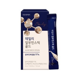 Cheonho NCare Daily Albumin Stick Gold Egg White Drinkable Albumin, 15 pieces, 20g / 천호엔케어 데일리 알부민 스틱 골드 난백 마시는 알부민, 15개, 20g