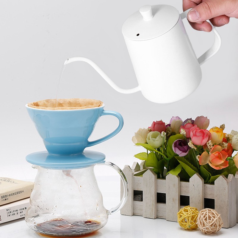 Hand Drip Coffee Pot Stainless Steel Coffee Pouring Kettle Pour