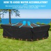 Velway Patio Furniture Cover Outdoor, Waterproof Rectangular Patio Table Chair