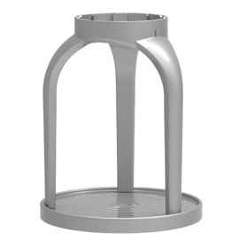 LEVERPRESSO Stand, Coffee Stand, Cafe Accessory, Unique Modern Design for Office Home, Camping (Silver)