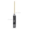 HobbyPark Hex Driver Set Hex Allen Screwdriver Kit Titanium 0.9mm/1.27mm/1.3mm/1.5mm/2.0mm/2.5mm/3.0mm