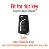 HIBEYO Flip Key Car Key Case Fits Toyota Key Case