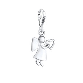Elli Charms Ladies Charm Guardian Angel Heart Heaven in 925 Sterling Silver