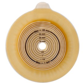 Assura2 Trim to Fit Ostomy Barrier Silicone Based Adhesive 60 mm Flange 5 per Box 2833